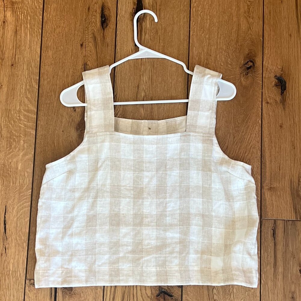 Madewell Linen Tank Size 8